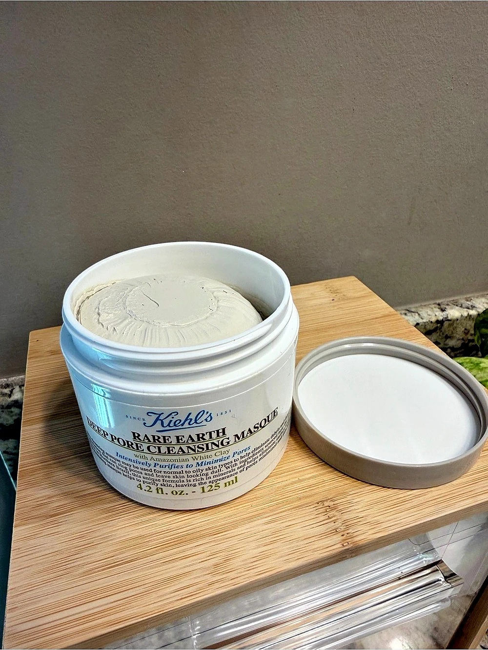 New- Never Used- Kiehl's Rare Earth Deep Pore Cleansing Masque 4.2 oz - Picture 7 of 8